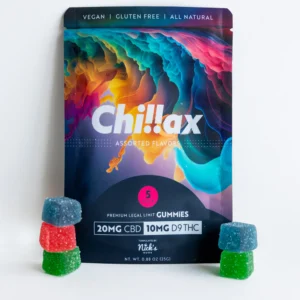 Chillax By Nicks Nugs - 10mg D9 / 20mg CBD